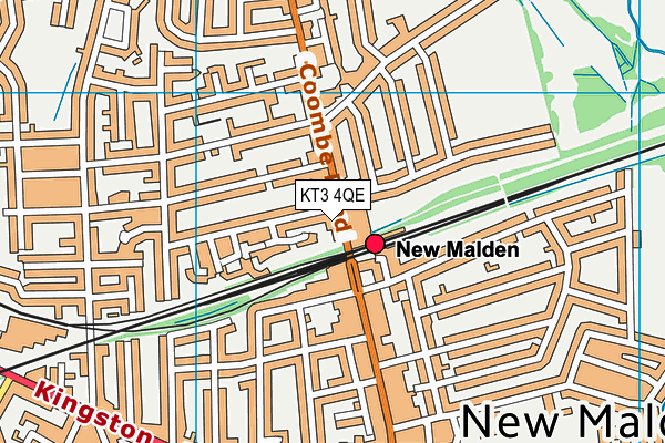 Map of COOMBE BEAUTY LTD at district scale