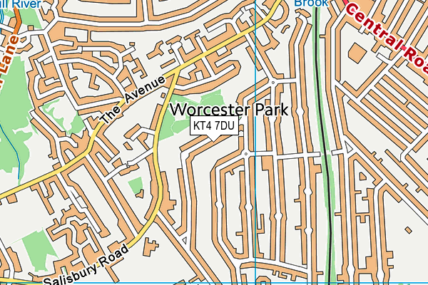 Map of COOK O'BRIEN LTD at district scale