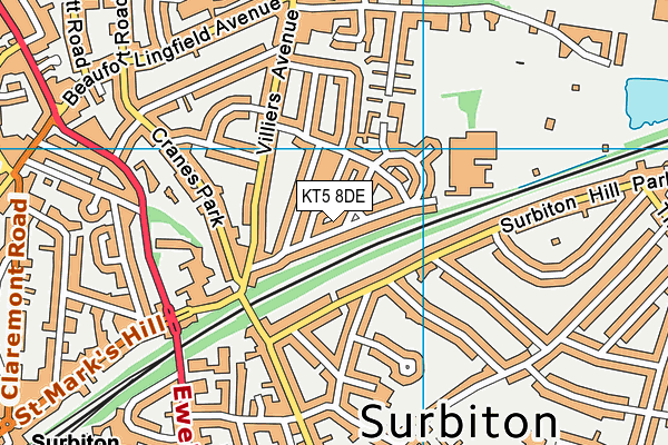 Map of 535588A BURNEY AVENUE LTD at district scale