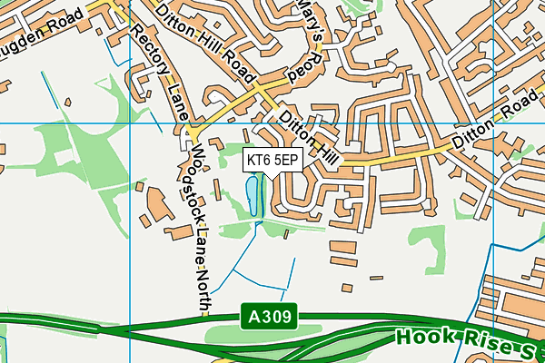 Map of FAIRGREEN OAK LIMITED at district scale