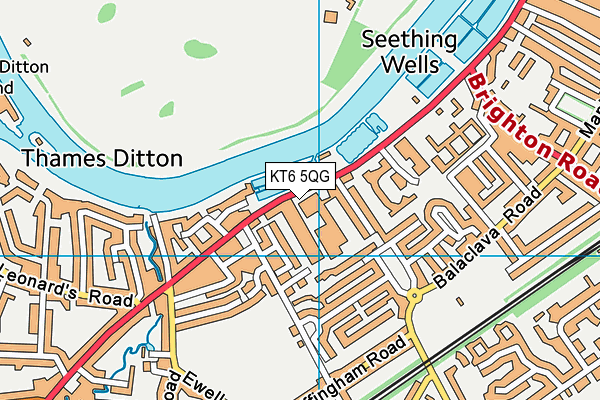 Map of SUN TV UK LIMITED at district scale