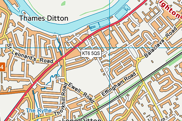Map of ALSTON TRAINING LIMITED at district scale