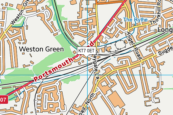 Map of DITTON GREEN LTD at district scale