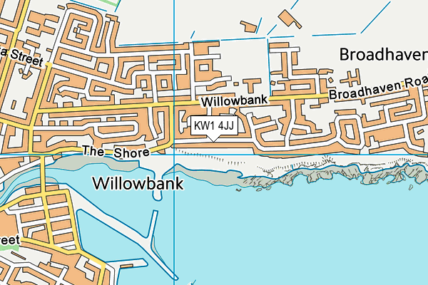 KW1 4JJ map - OS VectorMap District (Ordnance Survey)