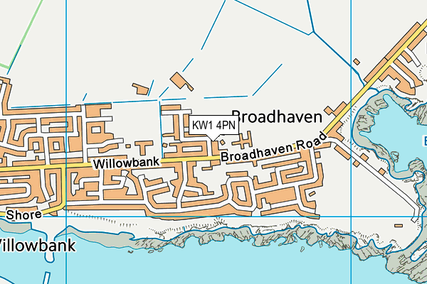 KW1 4PN map - OS VectorMap District (Ordnance Survey)