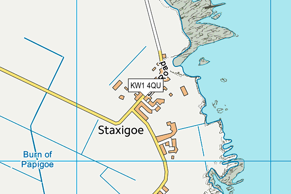 KW1 4QU map - OS VectorMap District (Ordnance Survey)