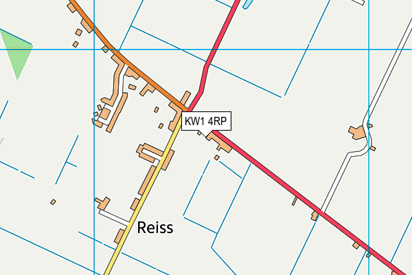 KW1 4RP map - OS VectorMap District (Ordnance Survey)