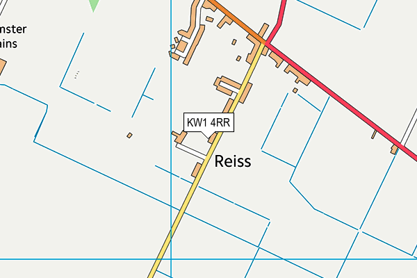 KW1 4RR map - OS VectorMap District (Ordnance Survey)
