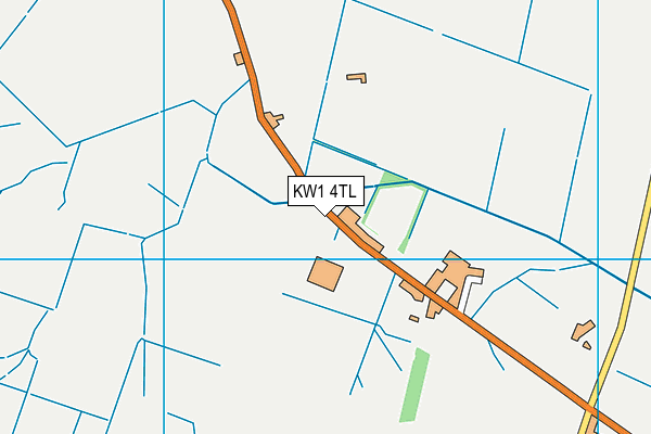 KW1 4TL map - OS VectorMap District (Ordnance Survey)