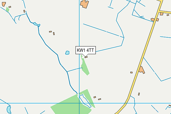 KW1 4TT map - OS VectorMap District (Ordnance Survey)