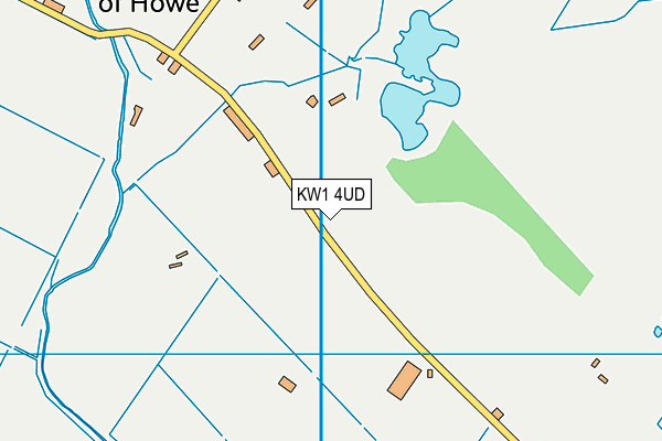 KW1 4UD map - OS VectorMap District (Ordnance Survey)