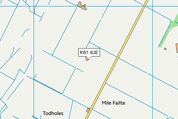 KW1 4UE map - OS VectorMap District (Ordnance Survey)