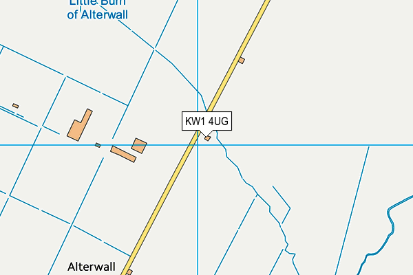 KW1 4UG map - OS VectorMap District (Ordnance Survey)
