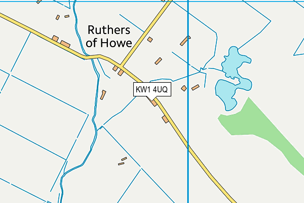 KW1 4UQ map - OS VectorMap District (Ordnance Survey)