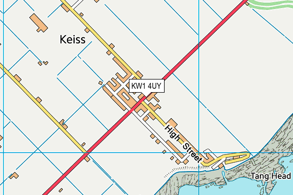 KW1 4UY map - OS VectorMap District (Ordnance Survey)