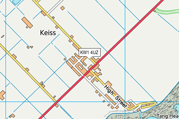 KW1 4UZ map - OS VectorMap District (Ordnance Survey)