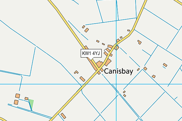 KW1 4YJ map - OS VectorMap District (Ordnance Survey)
