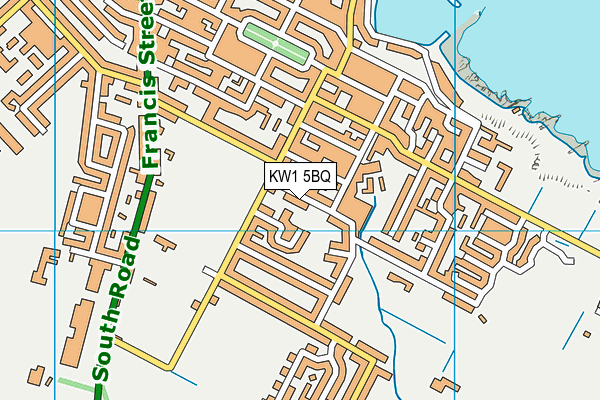 KW1 5BQ map - OS VectorMap District (Ordnance Survey)