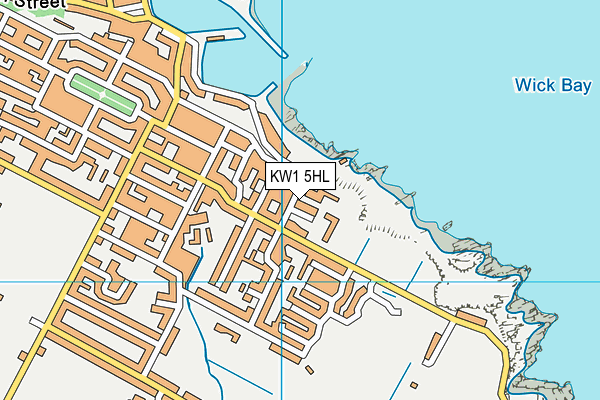 KW1 5HL map - OS VectorMap District (Ordnance Survey)