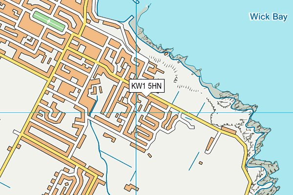 KW1 5HN map - OS VectorMap District (Ordnance Survey)