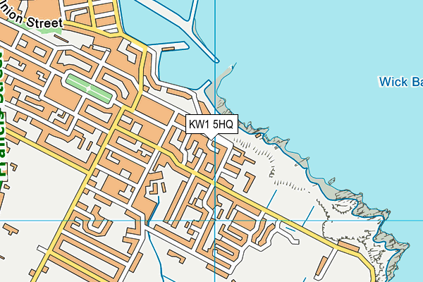 KW1 5HQ map - OS VectorMap District (Ordnance Survey)