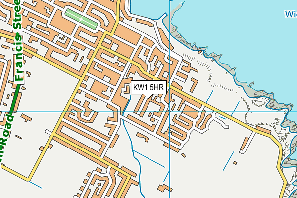 KW1 5HR map - OS VectorMap District (Ordnance Survey)