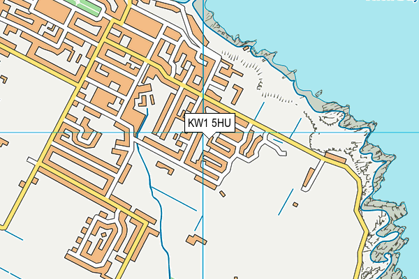 KW1 5HU map - OS VectorMap District (Ordnance Survey)