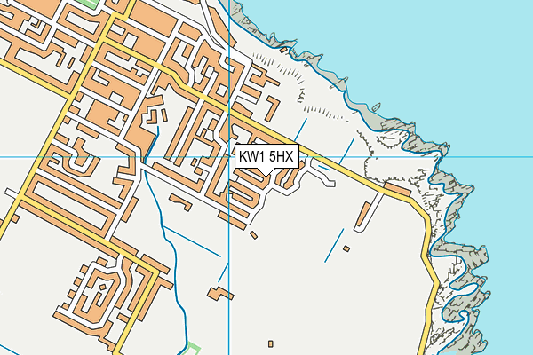 KW1 5HX map - OS VectorMap District (Ordnance Survey)