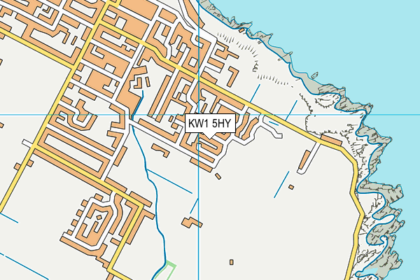 KW1 5HY map - OS VectorMap District (Ordnance Survey)