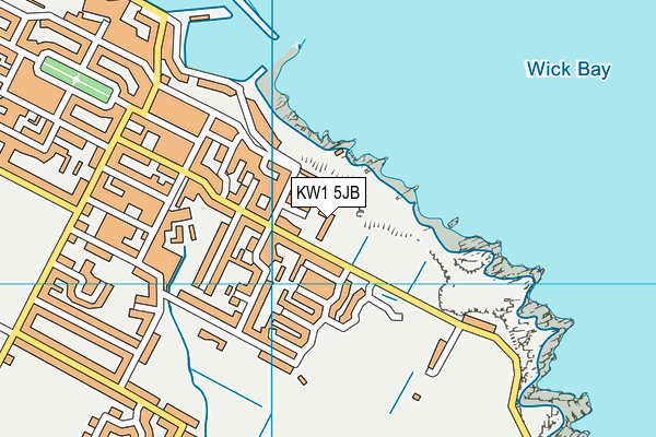 KW1 5JB map - OS VectorMap District (Ordnance Survey)