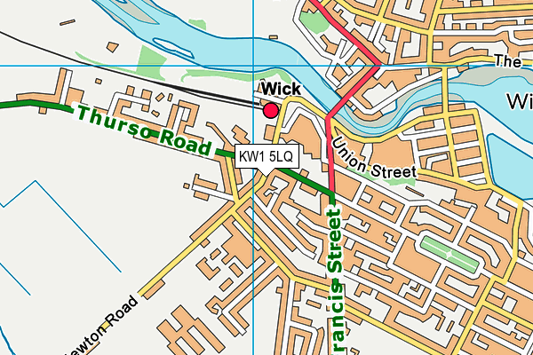 KW1 5LQ map - OS VectorMap District (Ordnance Survey)