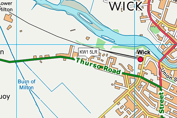 KW1 5LR map - OS VectorMap District (Ordnance Survey)