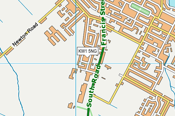 KW1 5NG map - OS VectorMap District (Ordnance Survey)