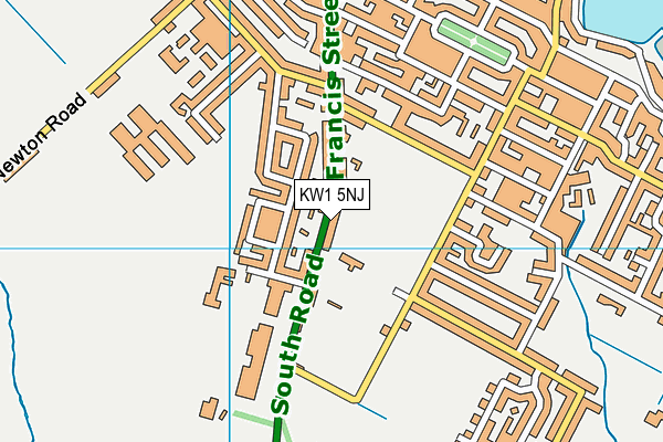 KW1 5NJ map - OS VectorMap District (Ordnance Survey)