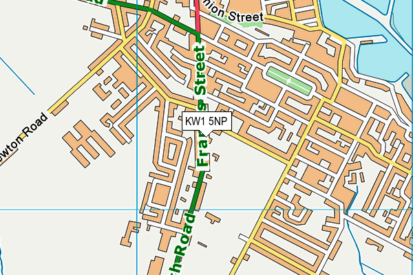 KW1 5NP map - OS VectorMap District (Ordnance Survey)