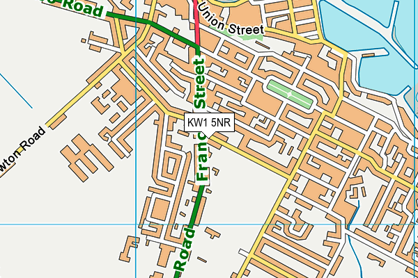 KW1 5NR map - OS VectorMap District (Ordnance Survey)