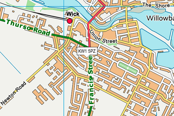 Map of RICHARD'S GARAGE LIMITED at district scale