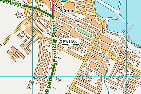 KW1 5QL map - OS VectorMap District (Ordnance Survey)