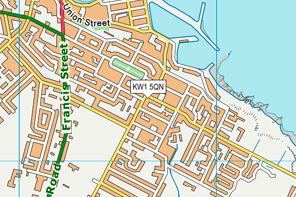 KW1 5QN map - OS VectorMap District (Ordnance Survey)