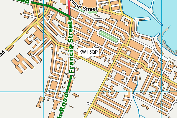 KW1 5QP map - OS VectorMap District (Ordnance Survey)