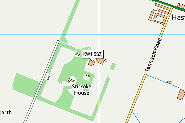 KW1 5SZ map - OS VectorMap District (Ordnance Survey)