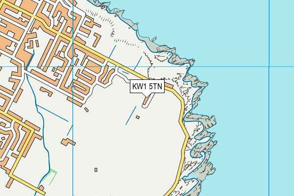 KW1 5TN map - OS VectorMap District (Ordnance Survey)