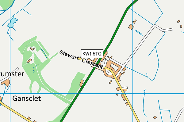 KW1 5TQ map - OS VectorMap District (Ordnance Survey)