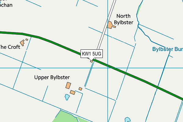 KW1 5UG map - OS VectorMap District (Ordnance Survey)