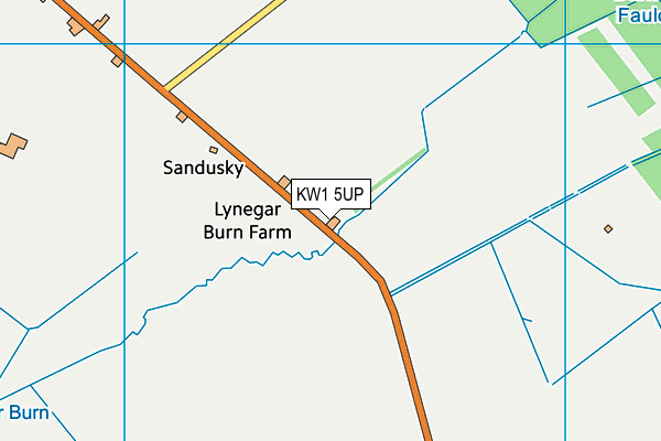 KW1 5UP map - OS VectorMap District (Ordnance Survey)