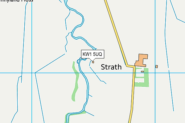 KW1 5UQ map - OS VectorMap District (Ordnance Survey)