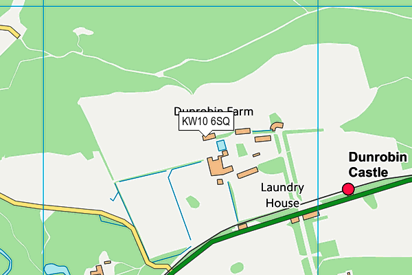 KW10 6SQ map - OS VectorMap District (Ordnance Survey)