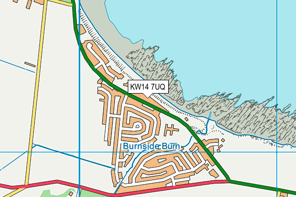 KW14 7UQ map - OS VectorMap District (Ordnance Survey)