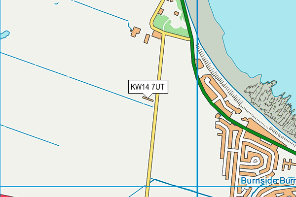 KW14 7UT map - OS VectorMap District (Ordnance Survey)