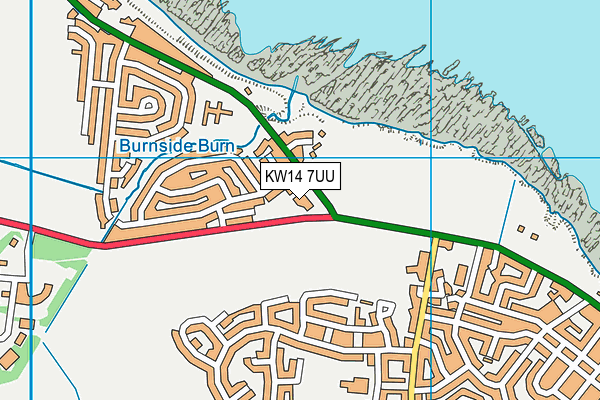 KW14 7UU map - OS VectorMap District (Ordnance Survey)